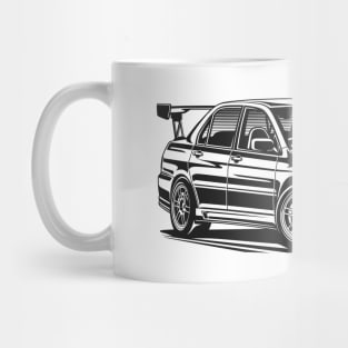 EUROBEAT INTENSIFIES - LANCER EVO CT9A full-body version Mug